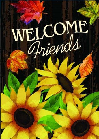 Welcome Friends Flag